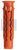 MQ QUATTRO NYLON PLUG | Nylon Polymide PA6 | NYL MQ QUATTRO:  5 X 25 (Nylon Polymide PA6)