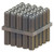 WALL PLUG PE FRM GREY:12 X 50 (POLYETHYLENE)