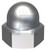 DOME HEX NUT | 304 Stainless | 304 DIN1587 A2 DOME NUT: M12 (304 STAINLESS)