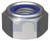 NYLOC HEX NUT | 316 Stainless | 316 NYLOC NUT: 5/16UNF (316 STAINLESS)