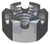 HEX SLOTTED NUT | ISO Property Class 5 | PLN CL5 SLOTTED HEX: M16 (PLAIN)
