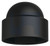 PLUG HEAD COVER FOR HEX SCREW | Polyethylene BLK UV Resistant | PE UV BLK HEX HEAD COVER: M4 (Polyethylene BLK UV Resistant)