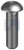 BUTTON HEAD SOCKET SCREW HEX | ISO Property Class 12.9 | PLN SO BHSS: M3 X   8 (Plain)