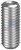 SOCKET GRUB SCREW HEX CUP PNT | 304 Stainless | 304 DIN916 CUPP: M3 X 8 (304 Stainless)