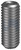 SOCKET SET SCREW KNURL CUP PNT | Alloy Steel | PLN SO SSSK: M8 X  12 (Plain)