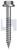 304 T17 FLG HX:14-10X 75 (304 STAINLESS)