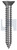 SELF-TAPPER CSK PHIL | C1022 Hardened | Z/P STS CSK PH: #08 X 2-1/2 (Zinc Plated (RoHS Compliant))