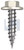 TYPE 17 FLANGED HEX HEAD | C1022 Hardened | CL4 SM T17 FLG HX:12-11X 25 (SURFMIST (TITANIA) -CL4)