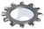 LOCK WASHER EXTERNAL TOOTH | 304 Stainless | 304 DIN6797 TYP A EX WASH: M4 (304 STAINLESS)