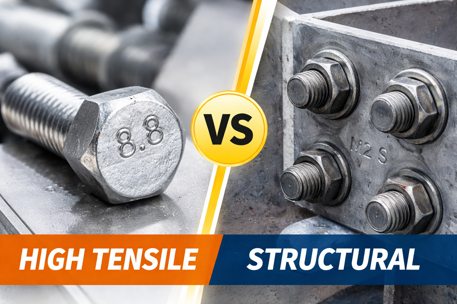 High Tensile vs Structural Bolts: What’s the Difference (and When to ...