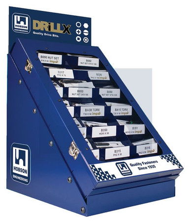 Screwdriver Bit Display COUNTER DISPLAY DR BITS:MIX