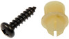 Dorman - Autograde License Plate Fasteners-1/4 (No. 14) 395-048 Fits -