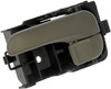 Dorman - HELP Interior Door Handle Front/Rear Left Smooth Gray 81045 Fits Nissan Sentra 2003-00