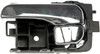 Dorman - HELP Interior Door Handle Front/Rear Left Black/Chrome 81047 Fits Nissan Sentra 2003
