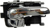 Dorman - HELP Interior Door Handle Front/Rear Right Black/Chrome 81049 Fits Nissan Sentra 2003