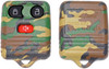 Dorman - HELP Keyless Remote Case Replacement Green Camouflage 13625Gnc Fits Ford 2018-98
