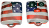 Dorman - HELP Keyless Remote Case American Flag 13625Us Fits Ford 2018-98