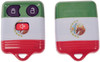 Dorman - HELP Keyless Remote Case Replacement Mexico Flag 13625Mx Fits Ford 2018-98