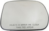 Dorman - HELP Heated Plastic Backed Mirror Right 56344 Fits Honda Pilot 2008-03