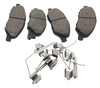 TRW Premium Ceramic Front Disc Brake Pad Set Fits 2008-11 Nissan Versa TPC1345