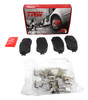 TRW Premium Ceramic Front Disc Brake Pad Set Fits 2002-15 Toyota Lexus TPC0906