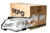 Depo Halogen Head Lamp Halogen Fits 2009 - 2010 Toyota Corolla Part Number 22383