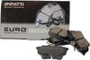 Akebono Euro Rear Ceramic Brake Pad Set Fits 2000-2004 Volvo S40 V40 Part EUR838