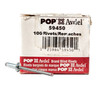 POP Avdel 100 Pack Plated Steel Rivet 5/32" Diameter 3/16"-1/4" Grip Range 59450
