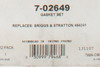 Prime Line Gasket Set Replaces Briggs-Stratton 494241 490525 Part Number 7-02649