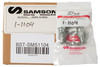 Samson Pro Master Z-Swivel 1/4 Inch NPTM x 1/2in x 27 M Thread Size Part ID 1104