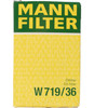 Mann Hummel Replacement Oil Filter Fits 1986-89 Ford Taurus V6 3.0L Part W719/36