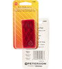 Peterson Multi-Use 3-1/8in x 1-3/8in Adhesive Stick-On Reflectors Model ID V483R