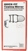 Peterson Quick-Fit Towing Mirror 1x Fit Various Vehicle Models Black Part ID 650