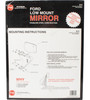 Peterson Low Mount Mirror Stainless Steel Fits Ford Pickups Vans Part Number 815