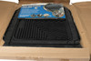 Highland Universal Fit Rear Floor Mat Set 2 Piece Black Rubber Part Number 87051