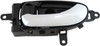 Dorman - HELP Interior Door Handle Left Hand Chrome And Black 96551 Fits Nissan Leaf 2015-11