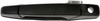 Dorman - HELP Exterior Door Handle Front Left Textured Black 80574 Fits Chevrolet 2014-07