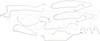 Dorman - OE Solutions Stainless Steel Brake Line Kit 919-154 Fits Cadillac Escalade 2006-03