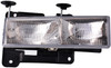 Dorman Headlight Assembly 1590001 Fits Cadillac 2000-99