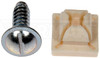 Dorman - Autograde License Plate Fasteners- 1/4 In. X 3/4 In. 848-012 Fits -