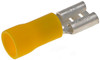 Dorman - Autograde 12-10 Gauge Female Slide Disconnect Terminal, .250 In., Yellow 638-257 Fits -