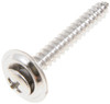 Dorman - Autograde Trim Screw - Chrome Sems Head - 8-18 X 1-1/4 In. 45583 Fits -
