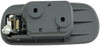 Dorman - HELP Interior Door Handle Front Right Chrome/Gray Graphite 92689 Fits Honda CR-V 2006-02