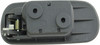 Dorman - HELP Interior Door Handle Front Right Without Lock Hole Gray Graphite 92679 Fits Honda CR-V 2006-02