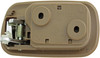 Dorman - HELP Interior Door Handle Rear Right Chrome/Brown Saddle 92699 Fits Honda CR-V 2006-02
