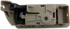 Dorman - HELP Interior Door Handle Front Left Black Lever Beige Housing Stone 90893 Fits Ford Mustang 2014-10