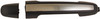 Dorman - HELP Exterior Door Handle Front Right Without Keyhole Primed Black With Chrome Insert 79823 Fits Hyundai Sonata