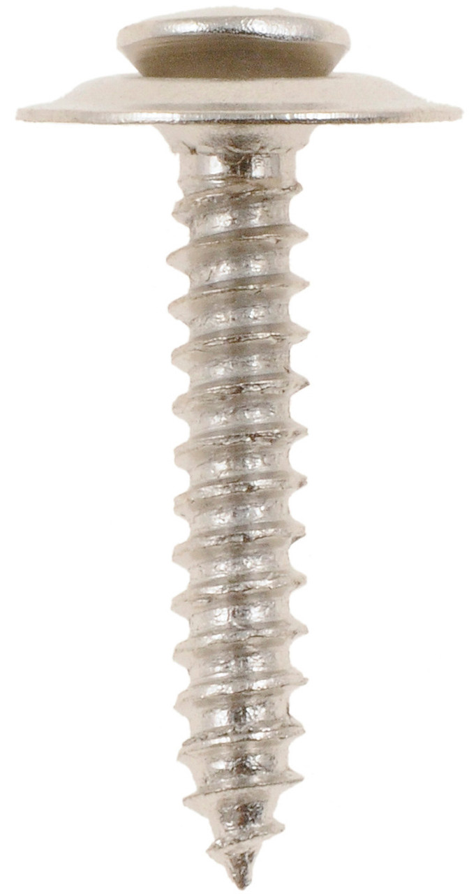 Dorman - Autograde Trim Screw - Chrome Sems Head - 8-18 X 1 In. 45581 Fits -