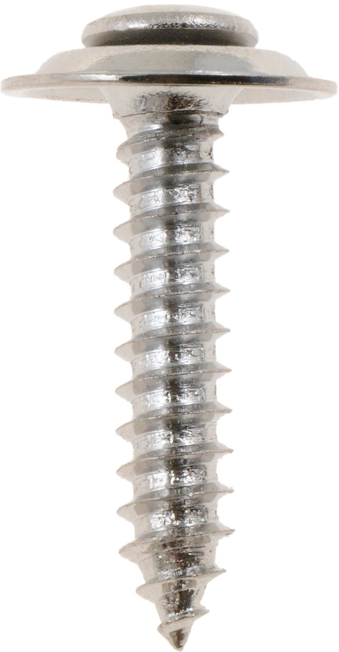 Dorman - Autograde Trim Screw - Chrome Sems Head - 10-16 X 1 In. 45585 Fits -