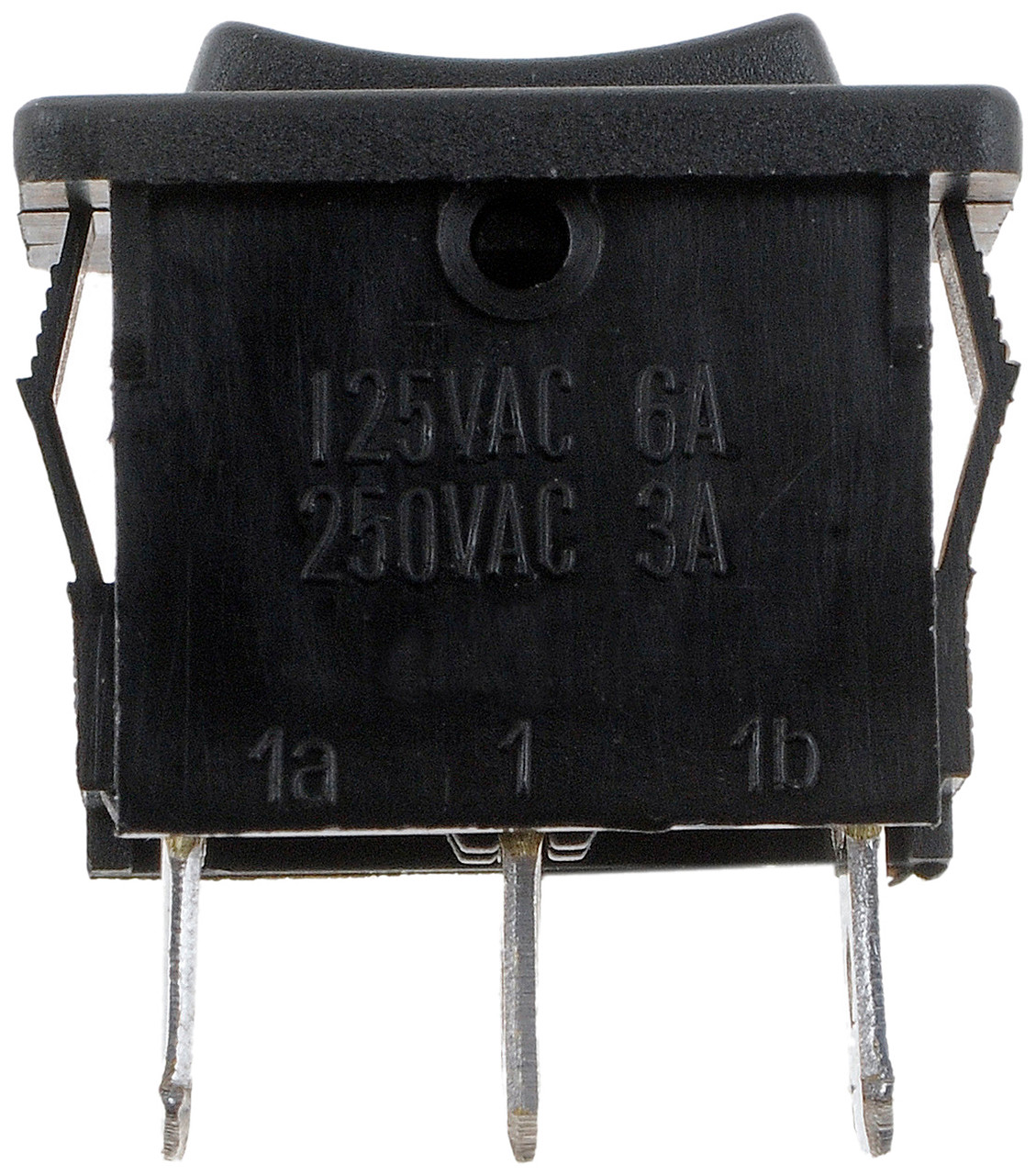 Dorman - Conduct-Tite On - Off - On Non -Glow Black Rectangular Style - Mini - 10 Amp Switch 85969 Fits -